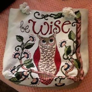 Wonderful canvas bag for your treasures 14